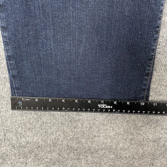 Torrid Jeans Womens 24XS Short Petite Blue Boot Cut Dark Wash High Rise Preppy - Picture 9 of 15